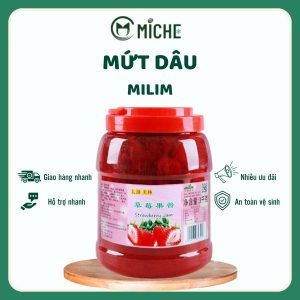 Mứt Dâu MiLim Hộp 3kg