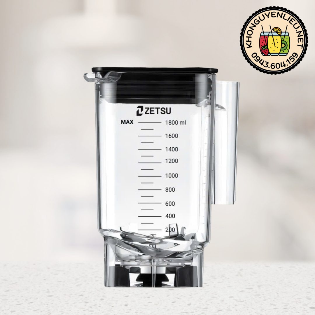 Cối Máy Xay Công Nghiệp Zetsu Z-01 1.8l Cối Máy Xay Công Nghiệp Zetsu Z-01 1.8l