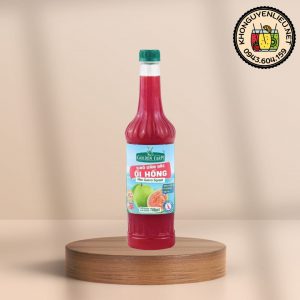 Siro Ổi Hồng Golden Farm Chai 700ml