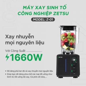 Máy xay sinh tố công nghiệp Zetsu Z-01