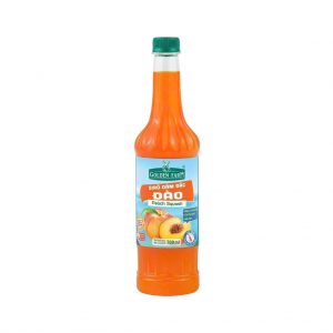 Siro Golden Farm Đào Chai 700ml