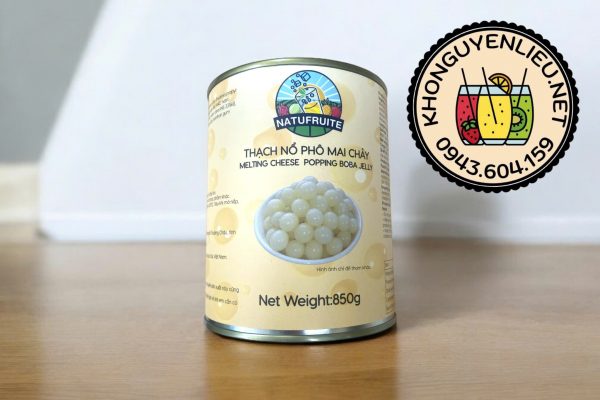 Thạch Nổ Phô Mai Chảy Hộp 850g