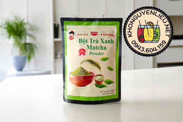 Bột Matcha Đài Loan ENTAI túi 500g