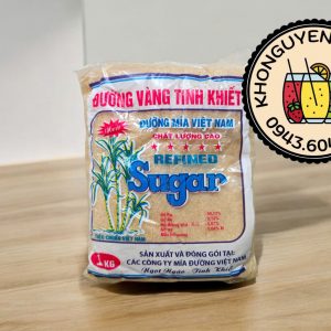 Đường vàng tinh khiết túi 1kg