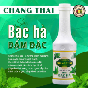 Siro Bạc Hà Đậm đặc ChangThai 1L