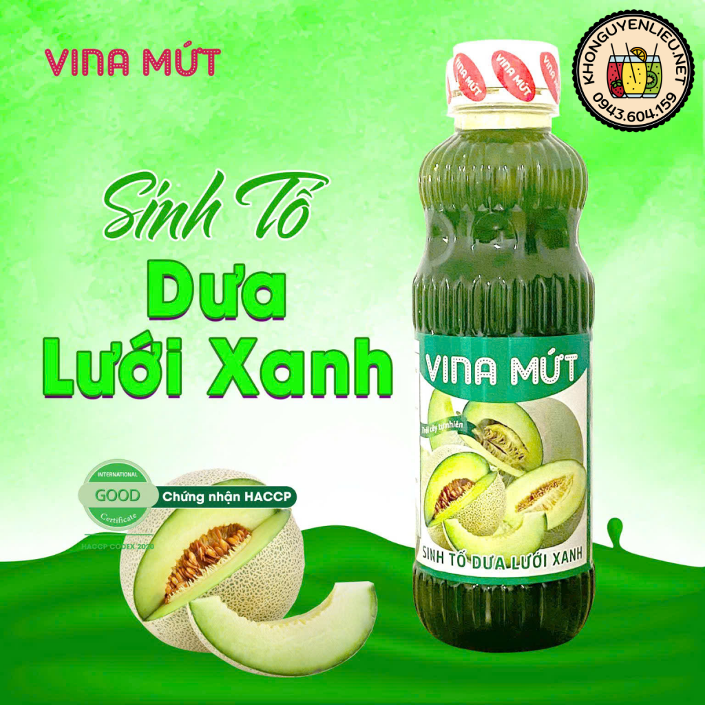 Mứt Dưa Lưới ViNa Mứt Chai 1L