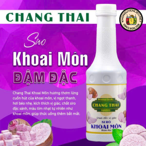 Siro Khoai Môn Đậm đặc ChangThai 1L
