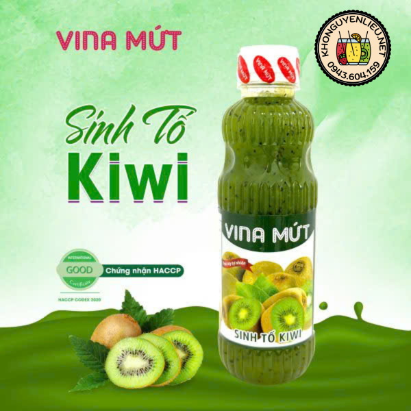 Mứt Kiwi ViNa Mứt Chai 1L