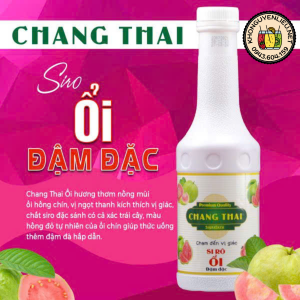 Siro Ổi Hồng Đậm đặc ChangThai 1L