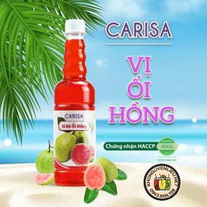 Siro Ổi Hồng Carisa 680g