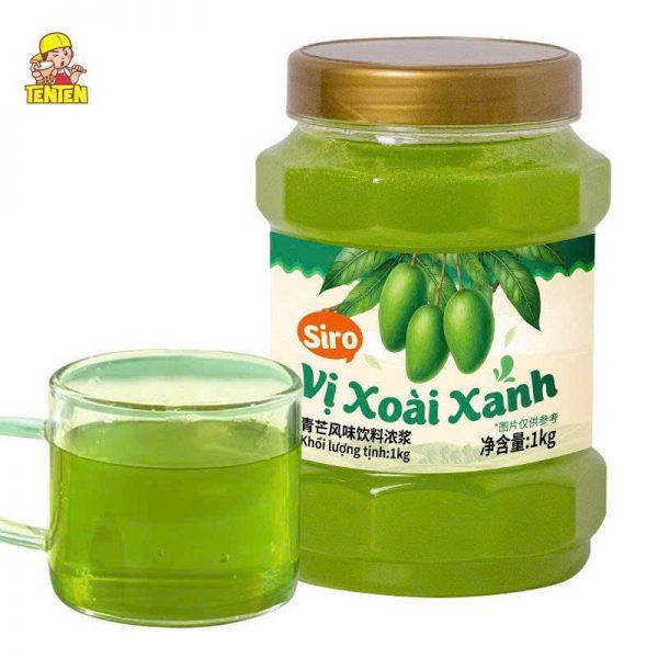 Siro Xoài Xanh TenTen 1Kg