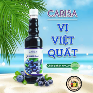 Siro Việt Quất Carisa 680g