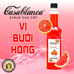 Siro Bưởi Hồng Casablanca 750ml