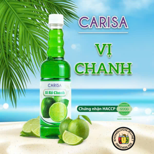 Siro Chanh Carisa 680g