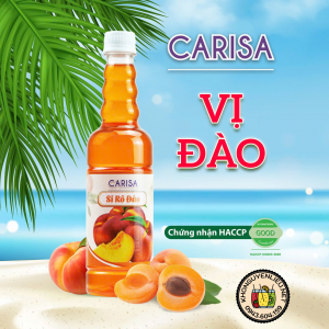 Siro Đào Carisa 680g