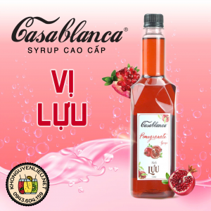 Siro Lựu Casablanca 750ml
