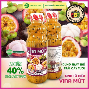 Mứt Măng Cụt Chanh Dây ViNa Mứt Chai 1L