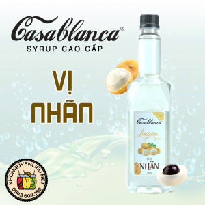 Siro Nhãn Casablanca 750ml