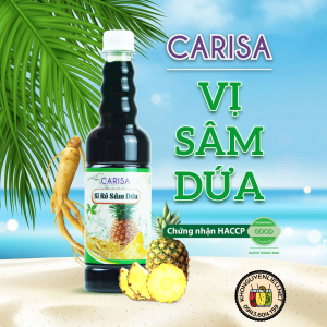 Siro Sâm Dứa Carisa 680g
