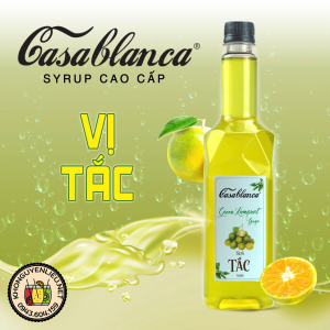 Siro Tắc Casablanca 750ml