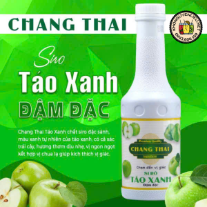 Siro Táo Xanh Đậm đặc ChangThai 1L