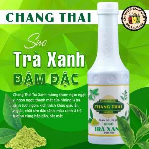 Siro Matcha Đậm đặc ChangThai 1L