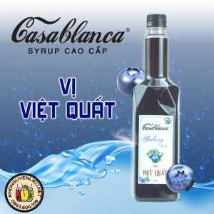 Siro Việt Quất Casablanca 750ml