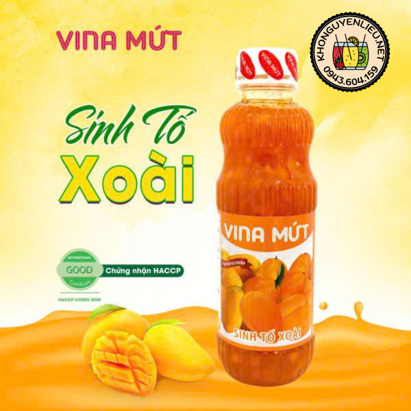 Mứt Xoài ViNa Mứt Chai 1L