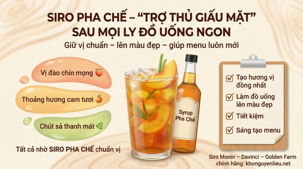 Siro pha chế