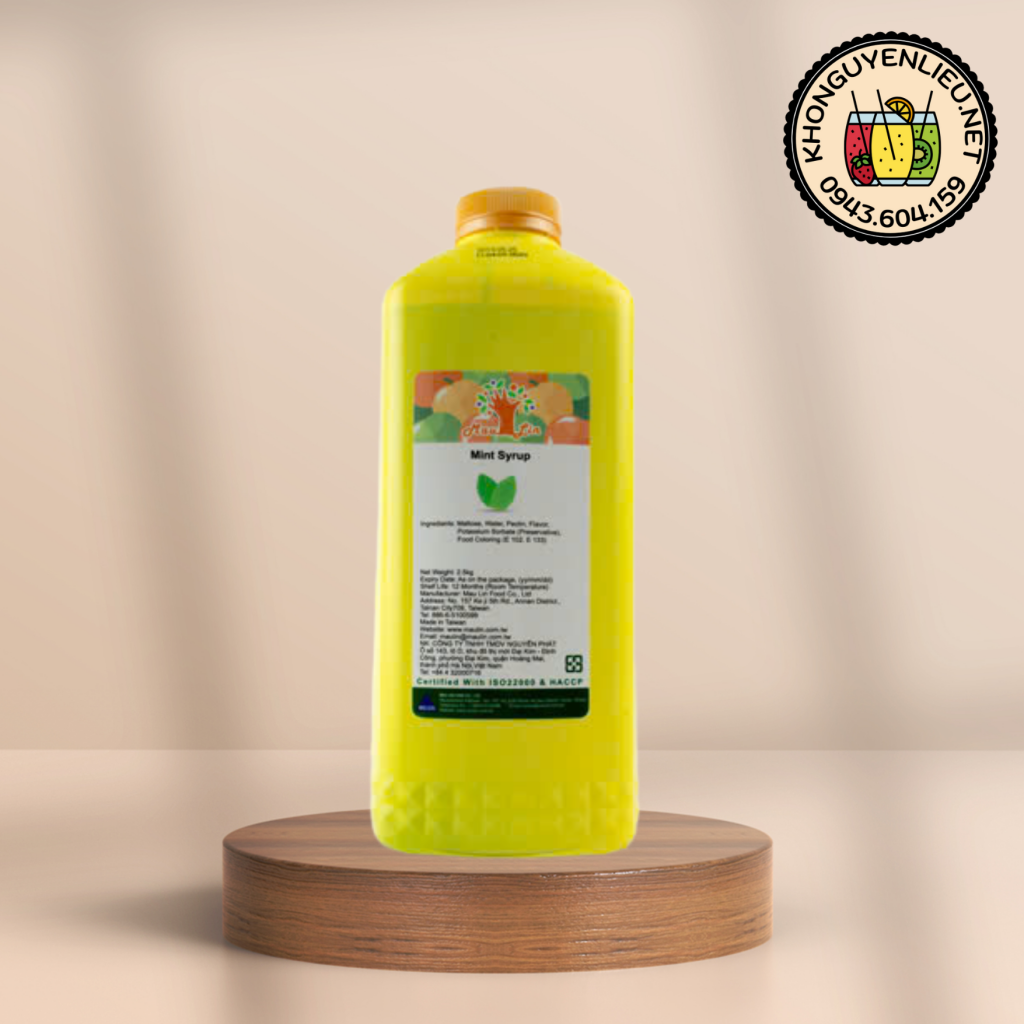Siro Bạc Hà Maulin 2.5kg