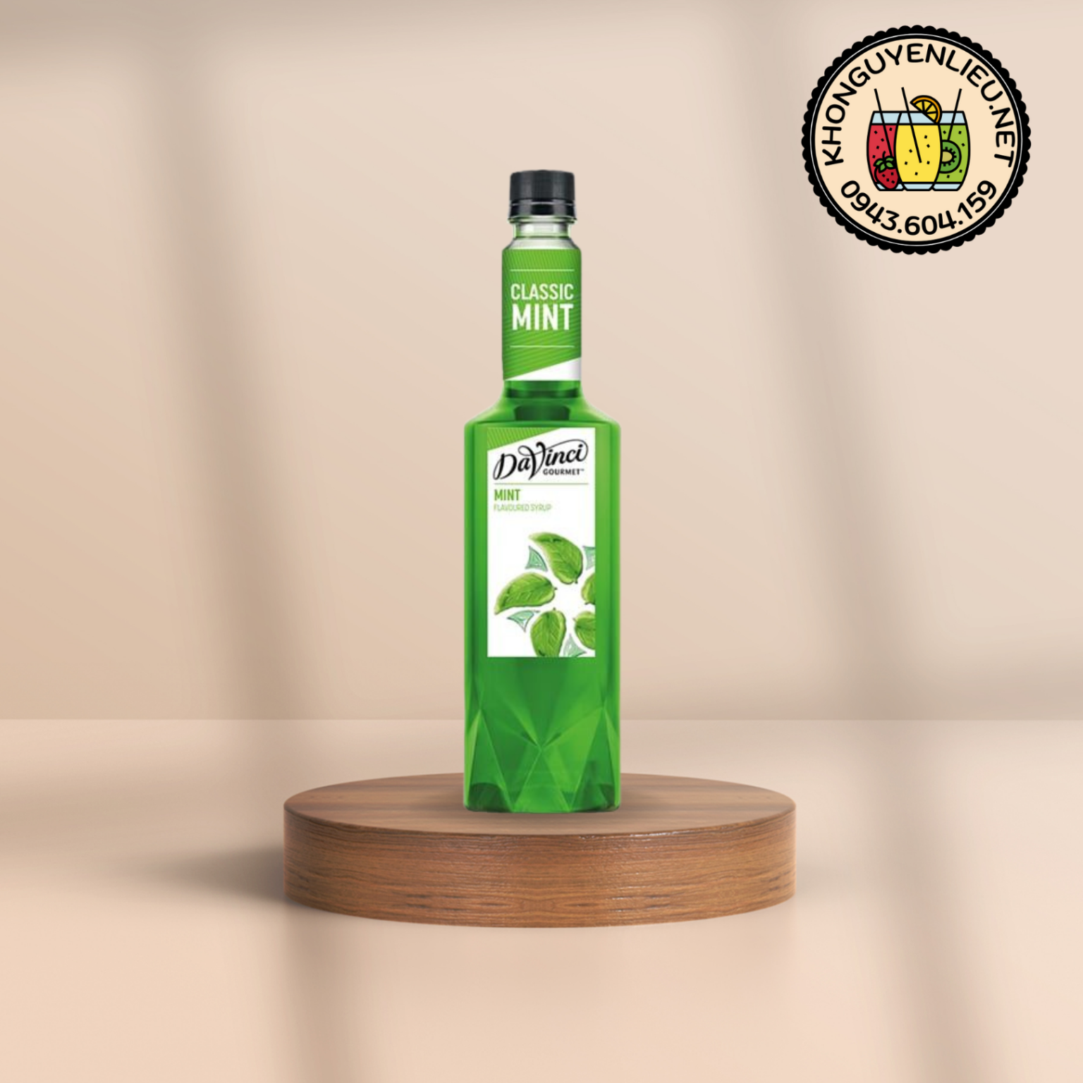 Siro Bạc Hà Xanh Davinci 750ml