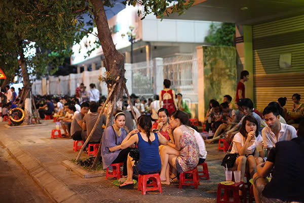 trà chanh vỉa hè