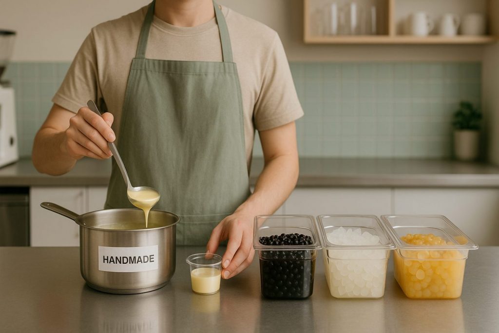 Topping handmade tại quán – Nên làm hay nhập sẵn?