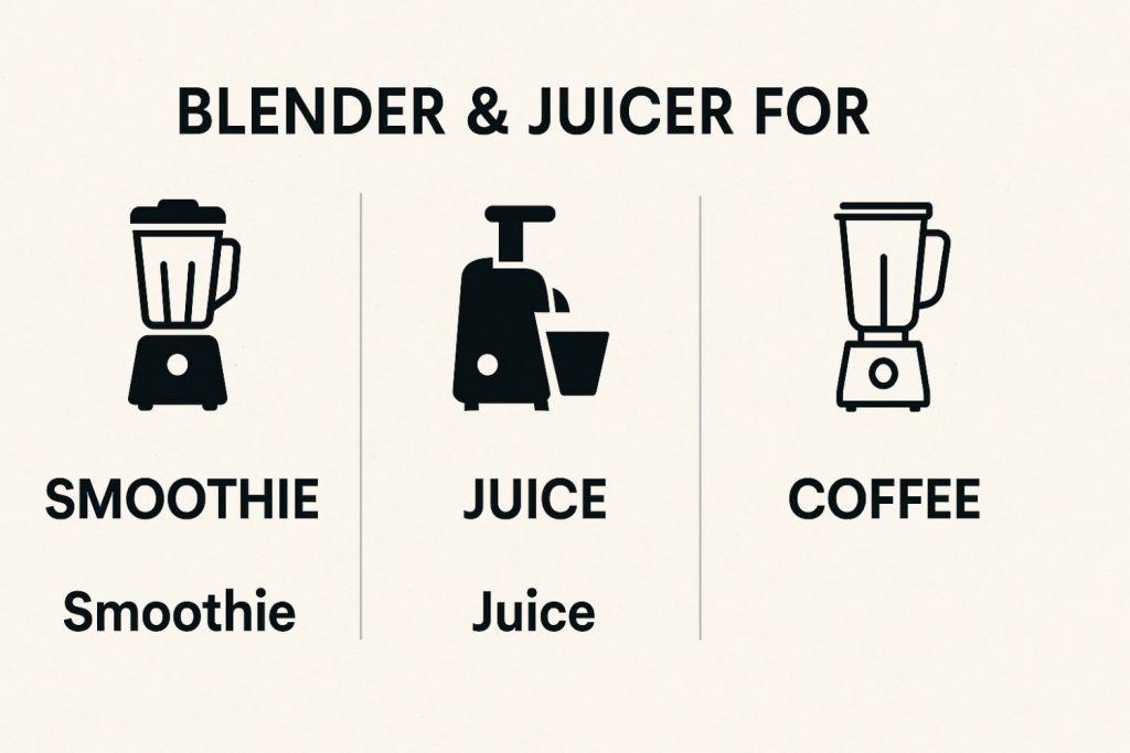 Cách chọn máy xay – máy ép