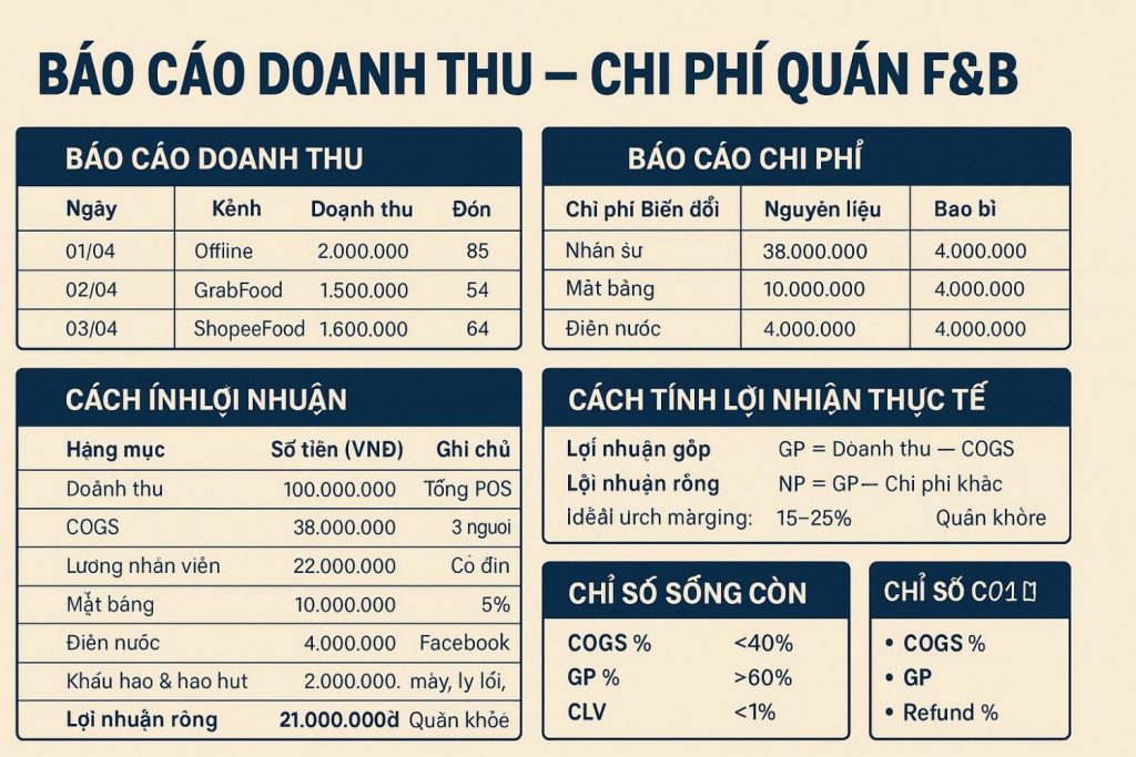 Báo cáo doanh thu (Sales Report)