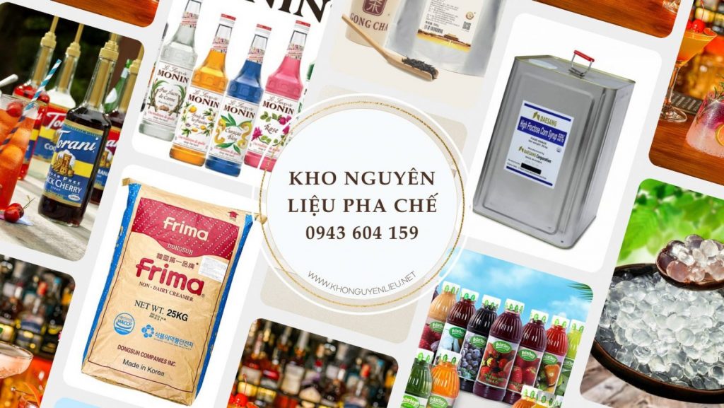 Nguyên liệu pha chế Hà Nội