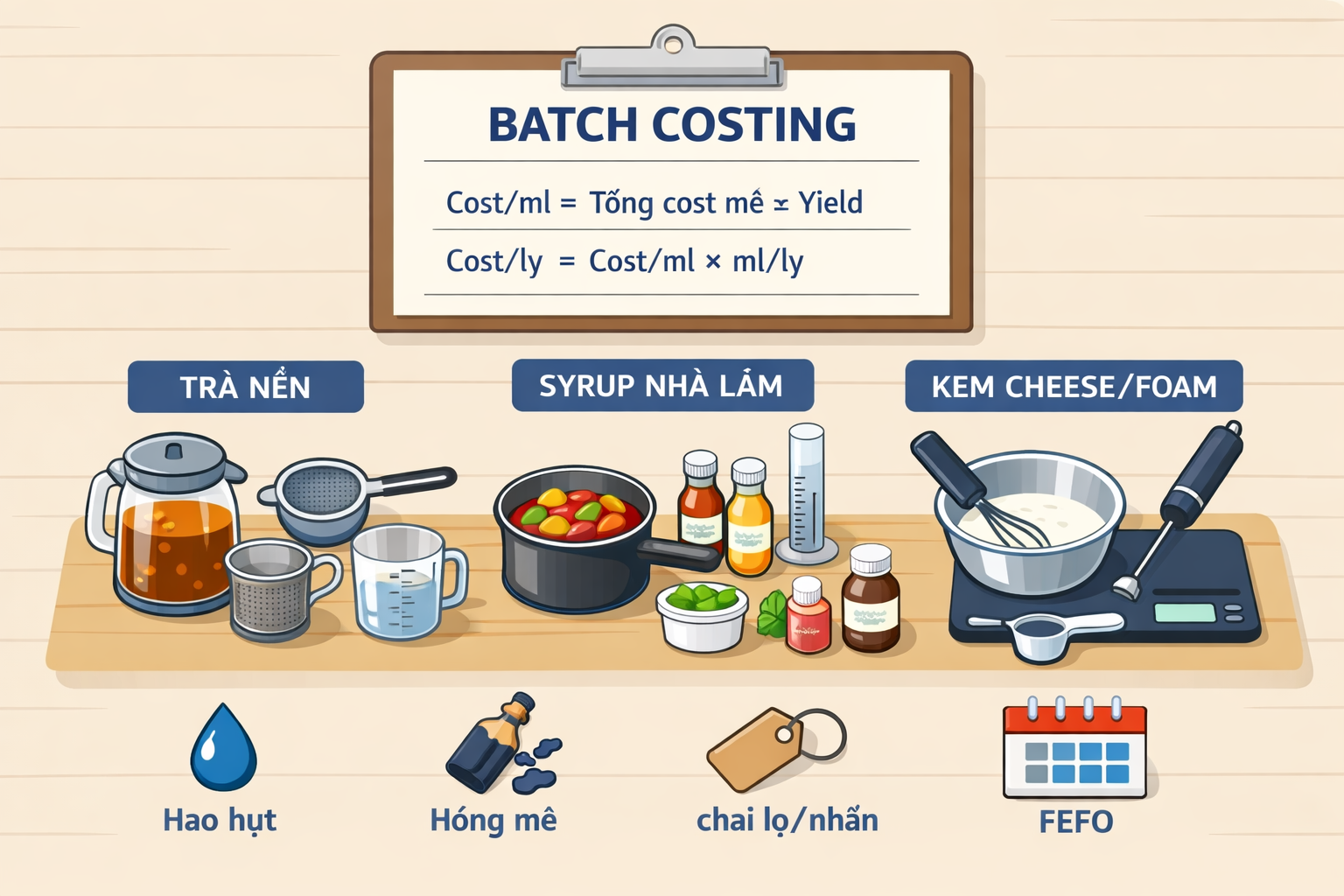 Cách tính giá vốn