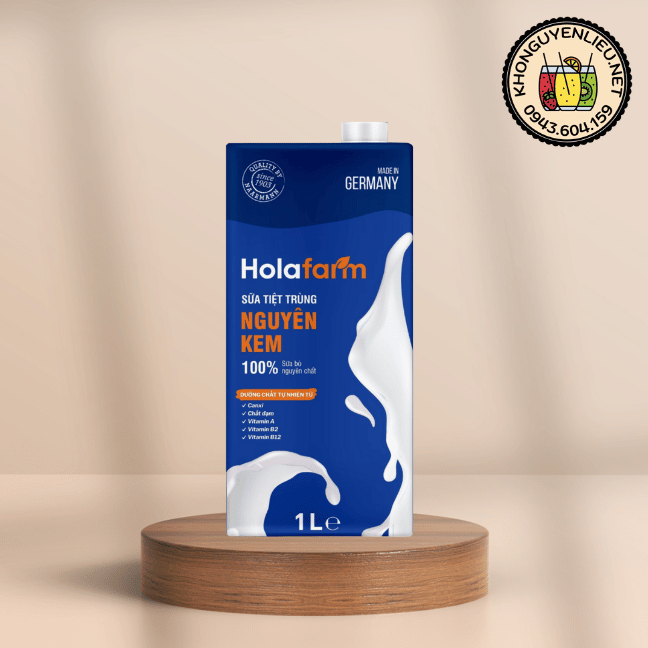 Sữa Tươi Nguyên Kem 3.6% Holafarm 1L